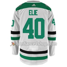 Adidas Maillot de Hockey Dallas Stars REMI ELIE 40 Blanc Authentic - Homme